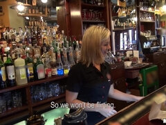 Leie, Tussi, Blondine, Blasen, Hardcore, Geld, Schlampe, Abendanzug