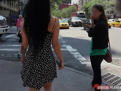 Amateur, Noire, Sucer une bite, Européenne, Bâillonner, Branlette thaïlandaise, De plein air, Mouillée