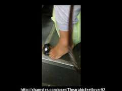 Enthousiasteling, Arabisch, Flashing, Voetbeurt, Geld