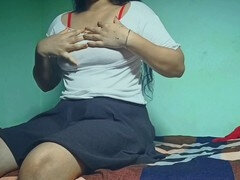 Robe, Hard, Indienne, Insertion, Embrassement, Bureau, Secrétaire, Fumer