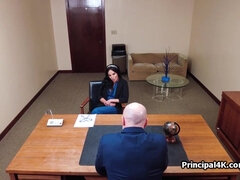 素人, デカチン, フェラチオ, ハードコア, 熟年, オフィス, 現実, 教師