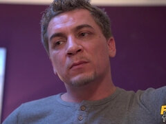 Chica, Tetas grandes, Mamada, Morena, Ffm, Masturbación, Perforación, Calcetines