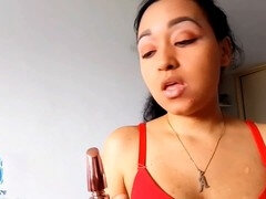 18 jahre, Asiatisch, Kinderhüterin, Frau, Latina, Masturbation, Orgasmus, Spielzeuge