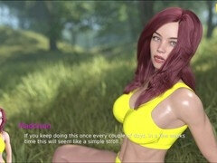 En tercera dimension, Amateur, Beso negro, Culo grande, Tetas grandes, Rubia, Juegos