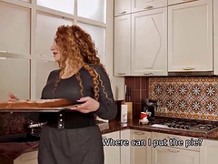 Grosser schwanz, Grosse titten, Hardcore, Reif, Milf, Rotschopf, Tätowierung, Titten