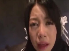 Mellow Japanese girl featuring hot cosplay sex video