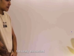 Hottest XXX with large culo latina, blowjob and harsh sex!