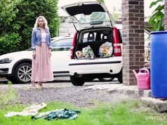 Verga grande, Tetas grandes, Mamada, Polla, Sucio, Lencería, Coño, Medias largas