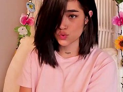 素人, 茶髪の, オナニー, 一人, ティーン