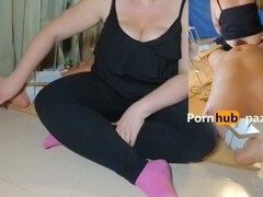 Enthousiasteling, Bondage discipline sadomasochisme, Voeten, Vrouw, Dominante vrouw, Handbeurt, Orgasme, Vibrator