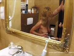 素人, 浴室, フェラチオ, イマラチオ, ハードコア, 姉妹, オッパイの, 妻