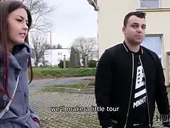 Amateur, Coche, Pareja, Checa, Hd, Dinero, Pelirrojo, Esposa