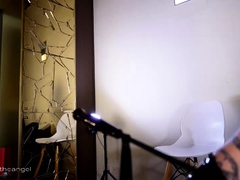 Bdsm bitch toys ass and pierced pussy in fetish hd solo