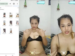 18, 素人, アジア人, デカパイ, 大学生, 指いじり, 自家製, ユニフォーム
