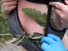 Dominatie, Flashing, Vernedering, Slipje, Openbaar, Straf, Klap, Billekoek