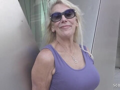 Perverted blonde granny crazy xxx video
