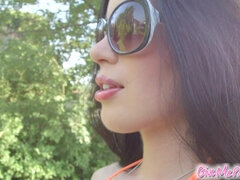 Braunhaarige, Dildo, Erotisch, Europäisch, Muschi, Solo, Spielzeuge, Nass