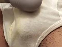 素人, アジア人, ゲイ, 下着, オナニー, シャワー, 一人, おもちゃ
