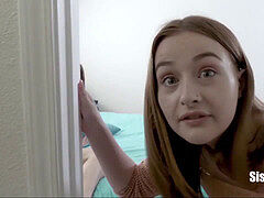 Amerikanisch, Blasen, Paar, Rotschopf, Schwestern, Taboo