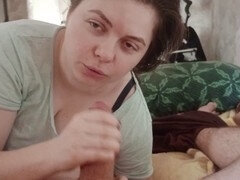 Leie, Blasen, Sperma im mund, Schwanz, Milf, Russisch, Ablutschen, Schlucken