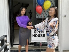 デカ尻, デカチン, 茶髪の, バック, ハードコア, 自然山雀, ティーン, オッパイの