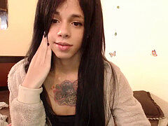 Grosse bite, Masturbation, Transsexuelle, Solo