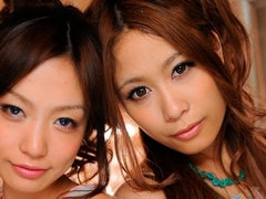 Asiatisch, Arsch, Hundestellung, Gruppe, Behaart, Handjob, Japanische massage, Muschi