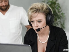 Grosser arsch, Grosse titten, Blondine, Doppelpenetration, Absätze, Mann mann frau, Taboo, Hure