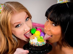 Cul, Doigter, Embrassement, Lesbienne, Léchez, Masturbation, Chatte, Adolescente