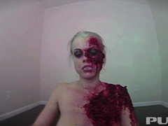 Tetas grandes, Rubia, Sexo duro, Pov