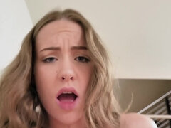 Intense dicking for beautiful teenage first timer on audition