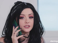 デカパイ, イギリス人, 中出し, チン, ハードコア, 異人種間, なめる, 下着