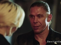 Blond, Rondborstig, Stel, Lul, Hardcore, Hd, Buiten, Zuigen