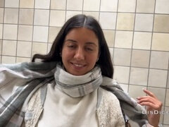 Sucer une bite, Tchèque, Public, Toilettes