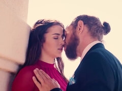 イマラチオ, チン, エロティック, キス, なめる, ティーン, オッパイの, 結婚式