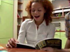 Anal, Éjaculation interne, Tir de sperme, Rousse roux, Adolescente