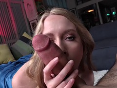 Sucer une bite, Grossier, Petite amie, Poilue, Masturbation, Pov, Suçant, Adolescente