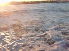 Plage, Bikini, Petite amie, Nue, Pov, Public, Chatte, Fumer