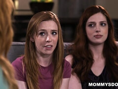 デカ尻, デカパイ, キス, 淫乱熟女, 小柄, オマンコ, 赤毛, ティーン