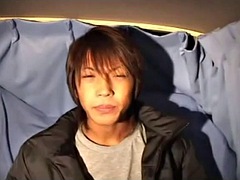 Japanese boy got jerked all alone