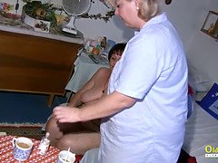 美人, ブロンド, レズビアン, オナニー, 熟年, 淫乱熟女, 母, オマンコ