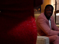 アナル, 黒人, フェラチオ, イく瞬間, チン