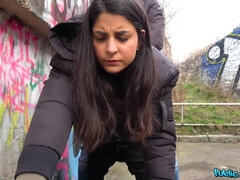 Blowjob, Brunette, European, Hardcore, Hd, Outdoor, Reality, Teen