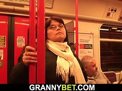 Grosser arsch, Brille, Grossvater, Riesig, Reif, Mutti, Realität, Titten