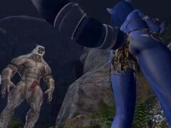 アナル, お尻, デカチン, 毛深い