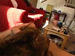 Tussi, Grosse titten, Braunhaarige, Fetisch, Handjob, Hardcore, Rau, Titten
