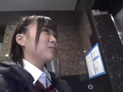 Charming busty Japanese huzzy in great amateur porn