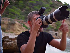 ビキニ, フェラチオ, 茶髪の, イく瞬間, 顔射, パーティ, 馬乗り, シャワー