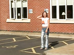 British, Handjob, Redhead