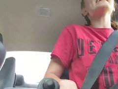 オーガズム, 小柄, オマンコ, 赤毛, ストッキング, ティーン, 締まりの良い, バイブレーター